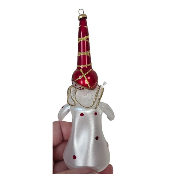 Vintage De Carlini Italian Blown Glass Christmas Ornament Set of 3 - Picture 16 of 16